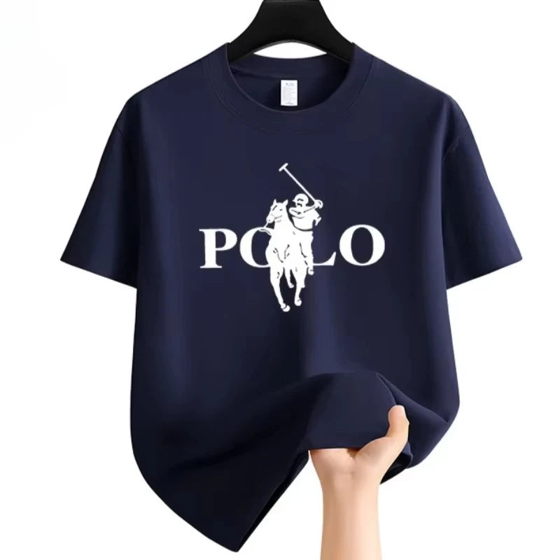 Men's Casual Round Neck Short Sleeve T-Shirt