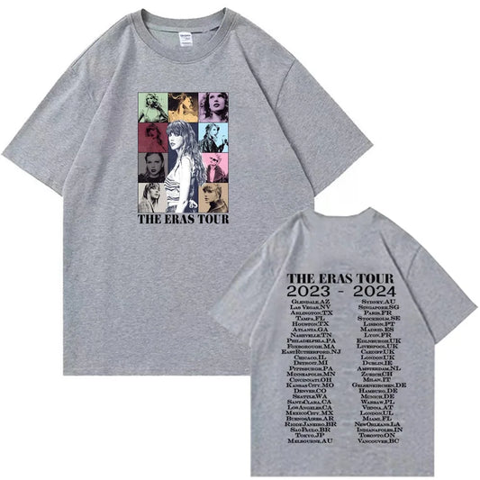 The Era Tour T-Shirt - Harajuku O-Neck Casual Tee for Men & Women (Fan Gift)