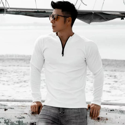 Men's Compression Gym Long Sleeve T-Shirt