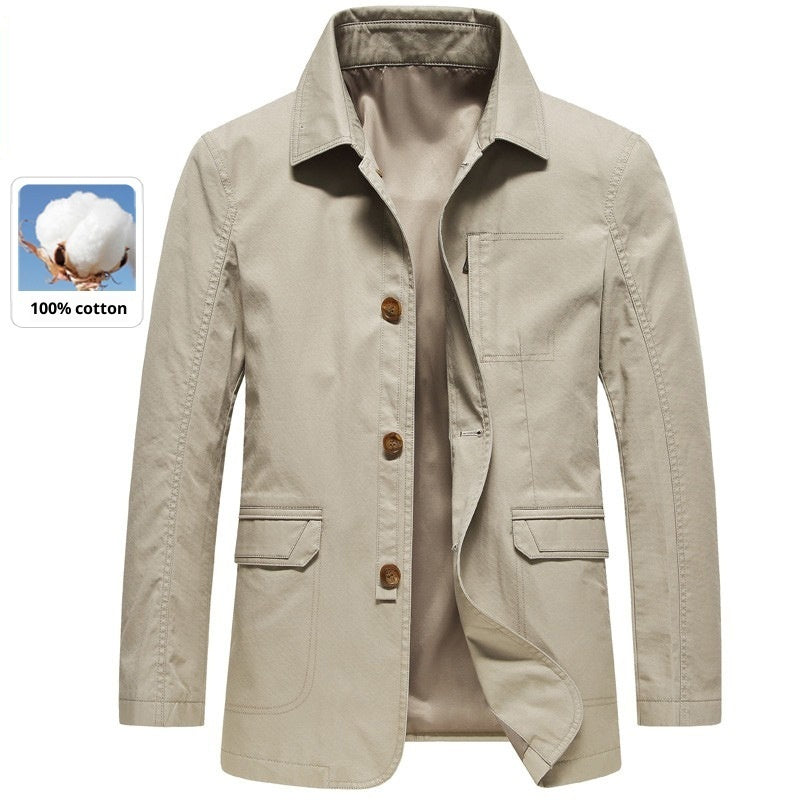 Button-up Casual Men's Jacketcket
