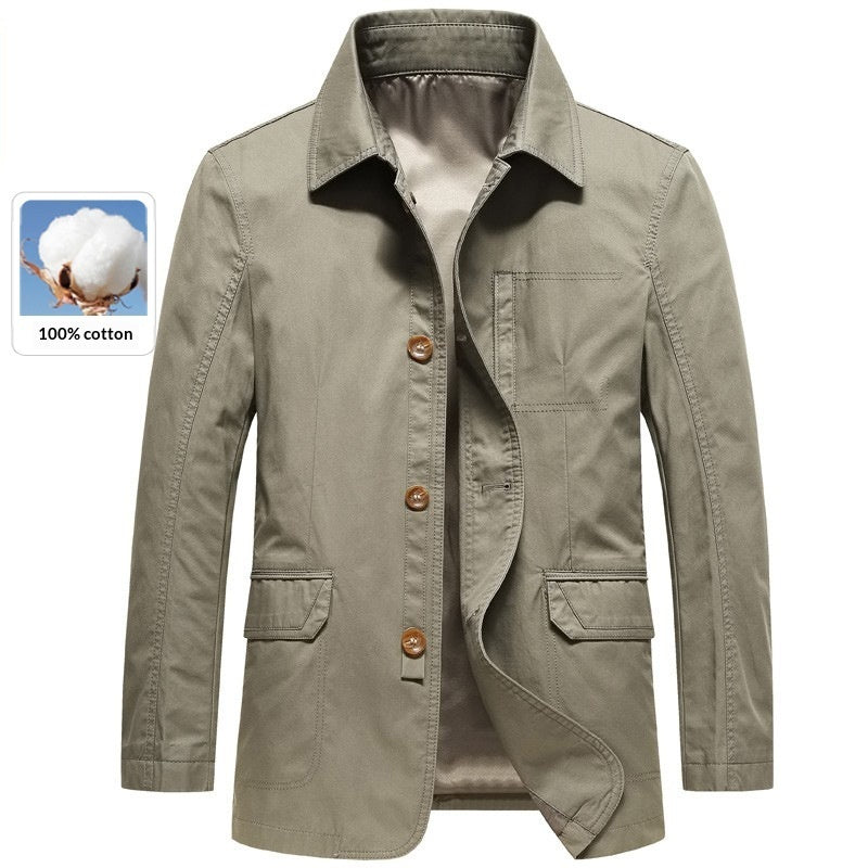 Button-up Casual Men's Jacketcket