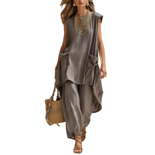 Women's Casual Resort-Style Two-Piece Set