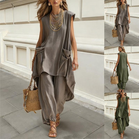 Women's Casual Resort-Style Two-Piece Set