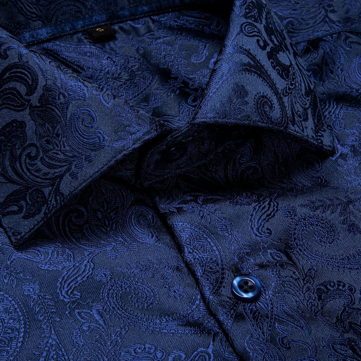 Men's Slim Fit Long Sleeve Dress Shirt