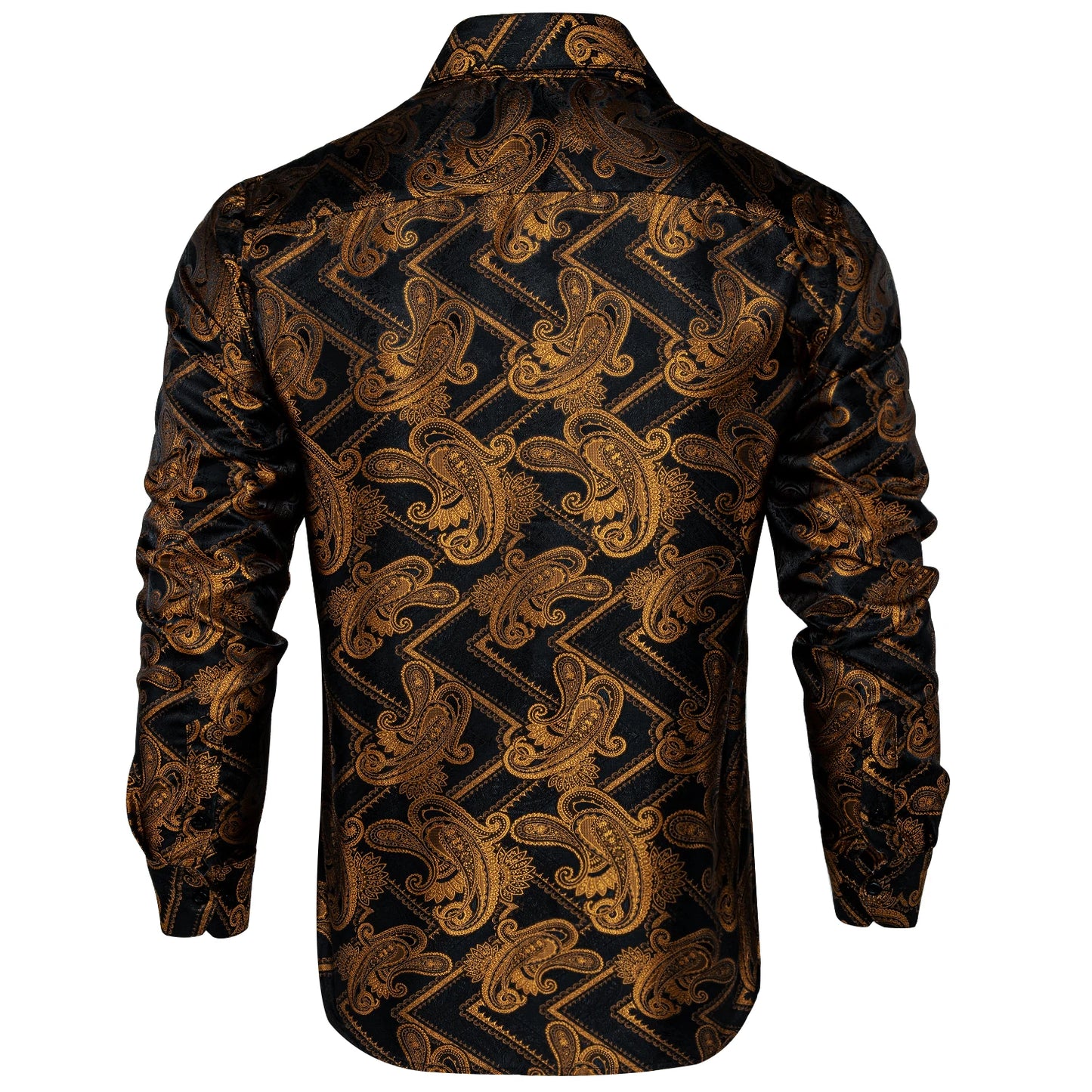 Men's Slim Fit Long Sleeve Dress Shirt
