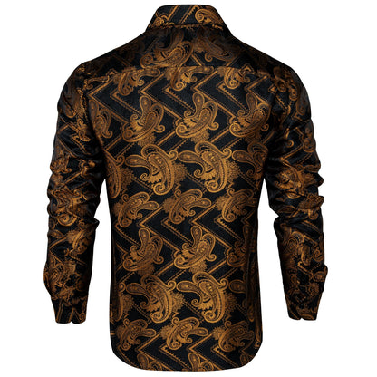 Men's Slim Fit Long Sleeve Dress Shirt