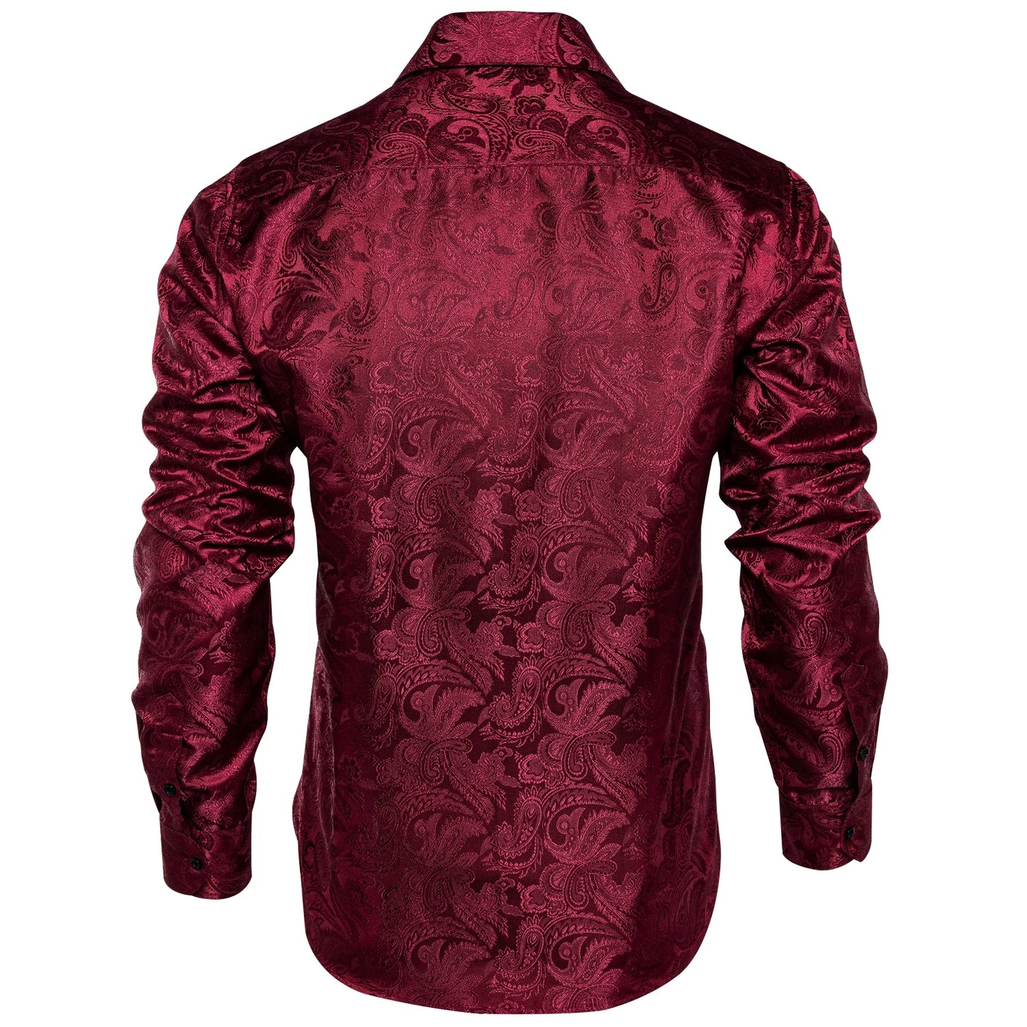 Men's Slim Fit Long Sleeve Dress Shirt