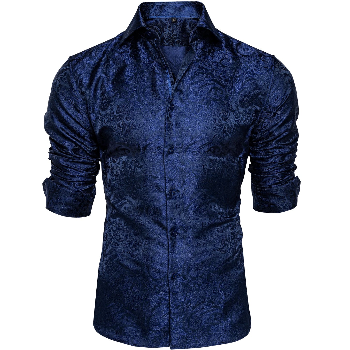 Men's Slim Fit Long Sleeve Dress Shirt