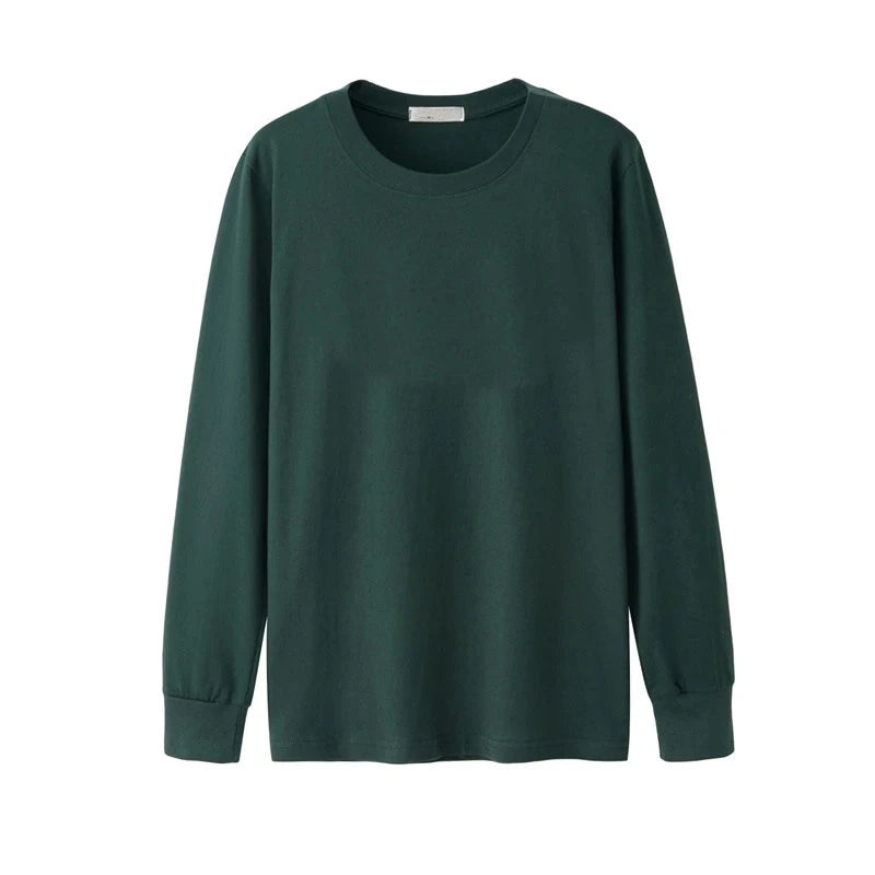 Men's Cotton Long Sleeve T-Shirt 5XL-8XL