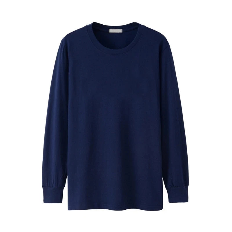 Men's Cotton Long Sleeve T-Shirt 5XL-8XL