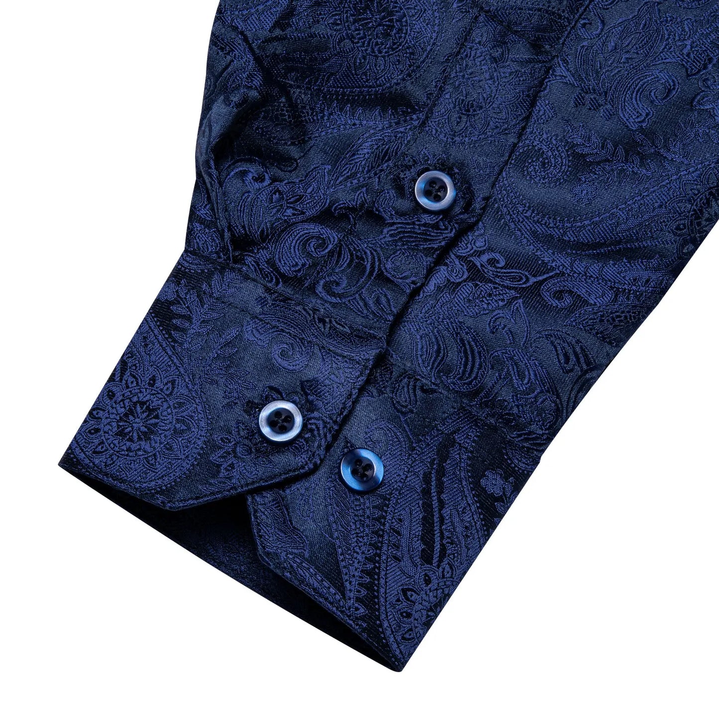 Men's Slim Fit Long Sleeve Dress Shirt
