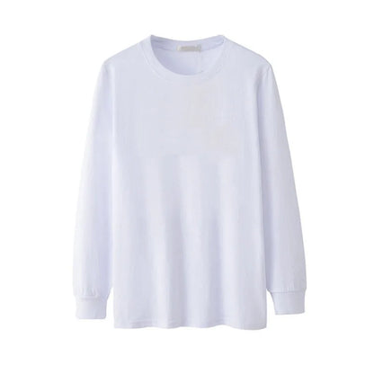 Men's Cotton Long Sleeve T-Shirt 5XL-8XL