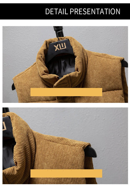 Men's Vest Jacket - Warm Sleeveless Waistcoat