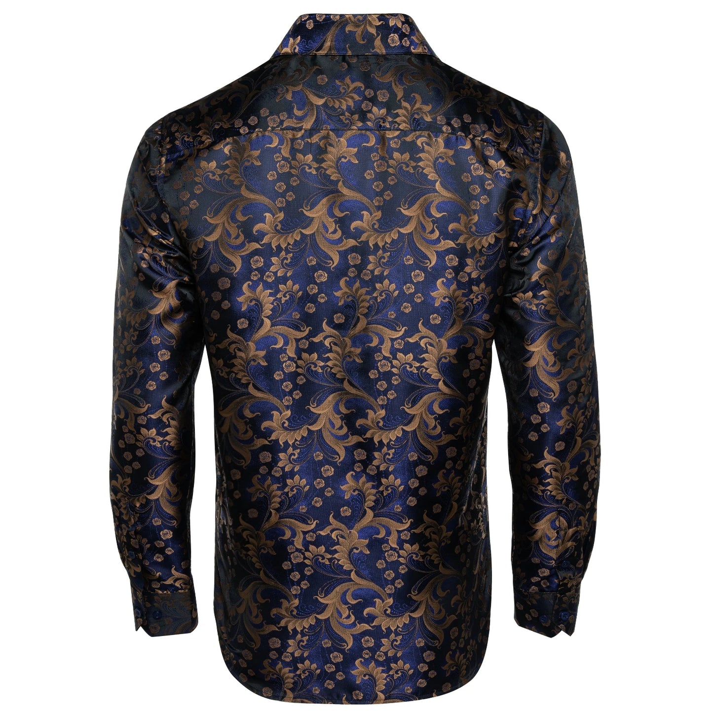 Men's Slim Fit Long Sleeve Dress Shirt