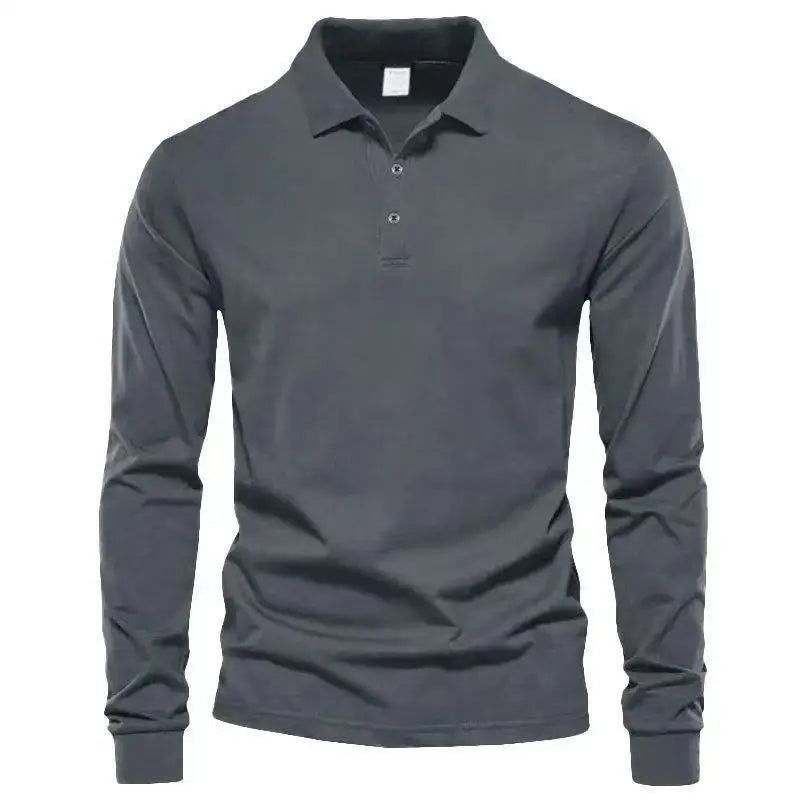 Men's Tactical Military Sport Long Sleeve Shirt Lapel Breathabl Quick Dry Tops Hiking Camping Climbing Tees Sweatershirt Elastic