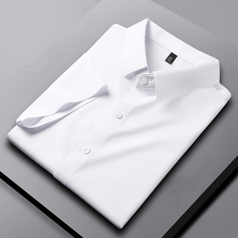 Men's Wrinkle-Free Short Sleeve Casual Shirt