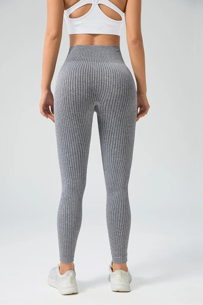 Women Sports Leggings Seamless Yoga Pants Tummy Control Sportswear
