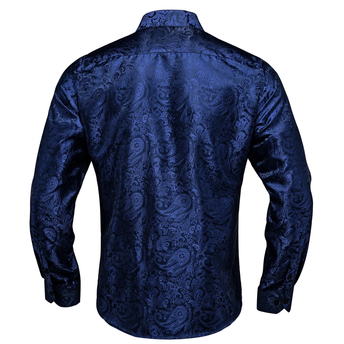 Men's Slim Fit Long Sleeve Dress Shirt