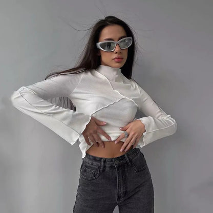 Women's Knit Flared Sleeve T-Shirt