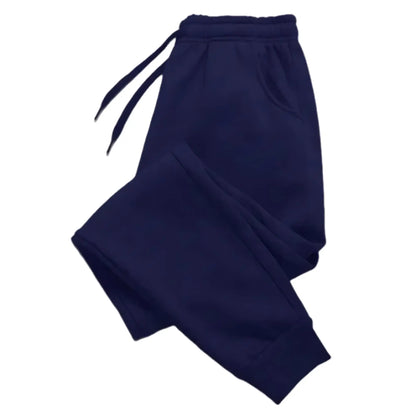 Women Casual Pants Autumn Winter Fleece Sweatpants