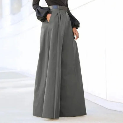 Wide Leg Pants Women Palazzo Summer Printed Linen
