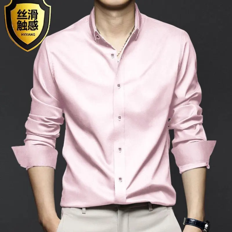 Men's Non-Iron Breathable Business Shirt