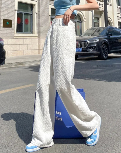 Ripped Jeans Women Casual Streetwear Spring Autumn High Waist
