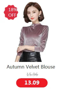 Women Velour Tank Crop Top - Korean Streetwear Camisole