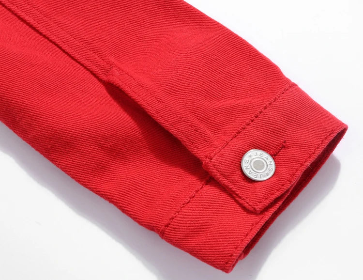 Women's Casual Short Denim Jacket Korean
