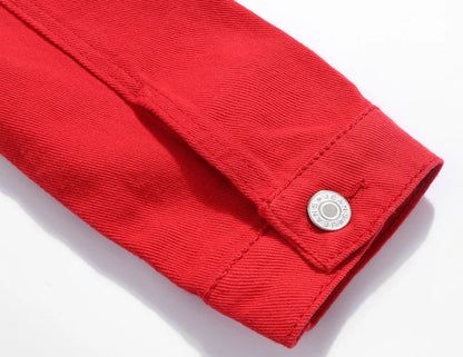 Women's Casual Short Denim Jacket Korean