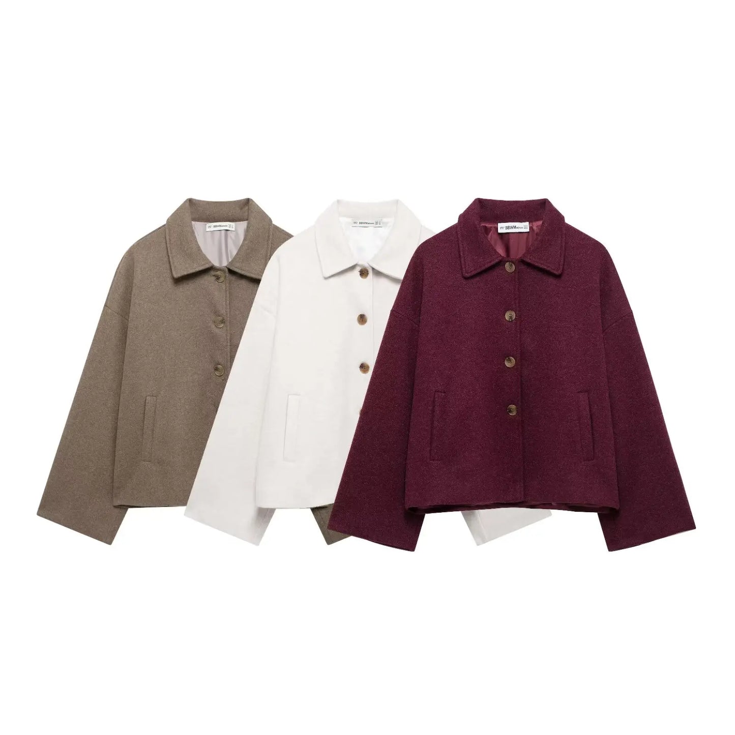 Women's Jackets Coats Autumn 2025 New Chic Loose Warm Elegant