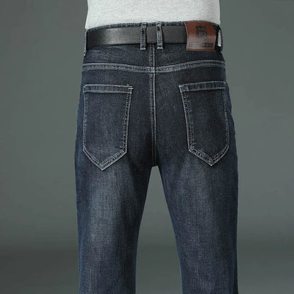 Men's Flared Boot Cut Jeans - Designer Classic High Waist