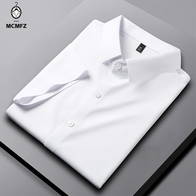 Men's Wrinkle-Free Short Sleeve Casual Shirt