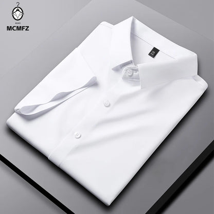 Men's Wrinkle-Free Short Sleeve Casual Shirt