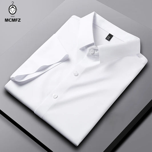 Men's Wrinkle-Free Short Sleeve Casual Shirt