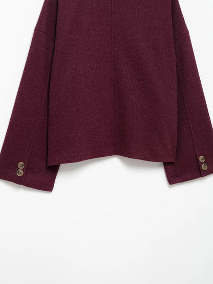 Women's Jackets Coats Autumn 2025 New Chic Loose Warm Elegant