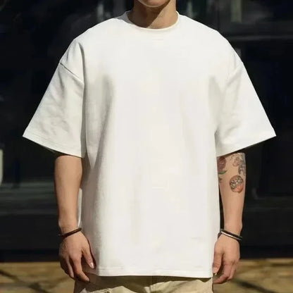 Men's Casual Round Neck Short Sleeve T-Shirt