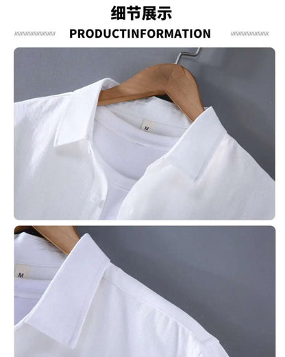 Men's Pocket Button Up Long Sleeve Shirt