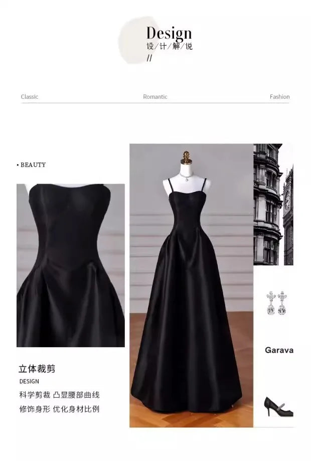 Long Sleeveless Evening Dress - Elegant Formal Gown