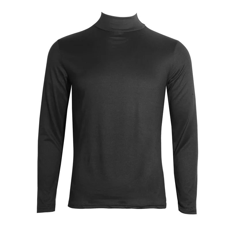 Kişi Slim Fit Boğazlı Uzunqol Köynək