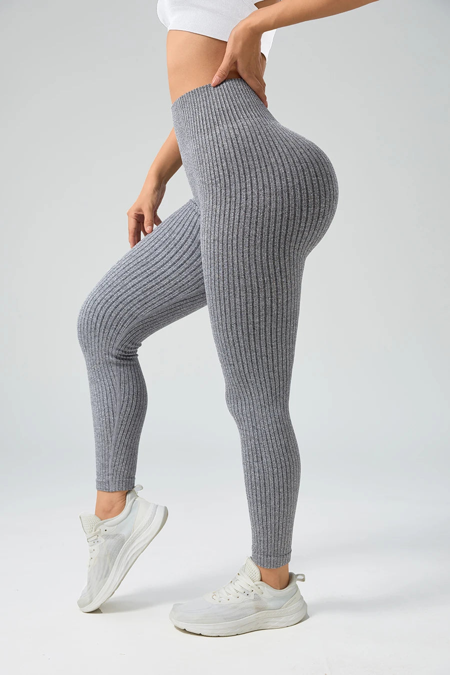 Women Sports Leggings Seamless Yoga Pants Tummy Control Sportswear