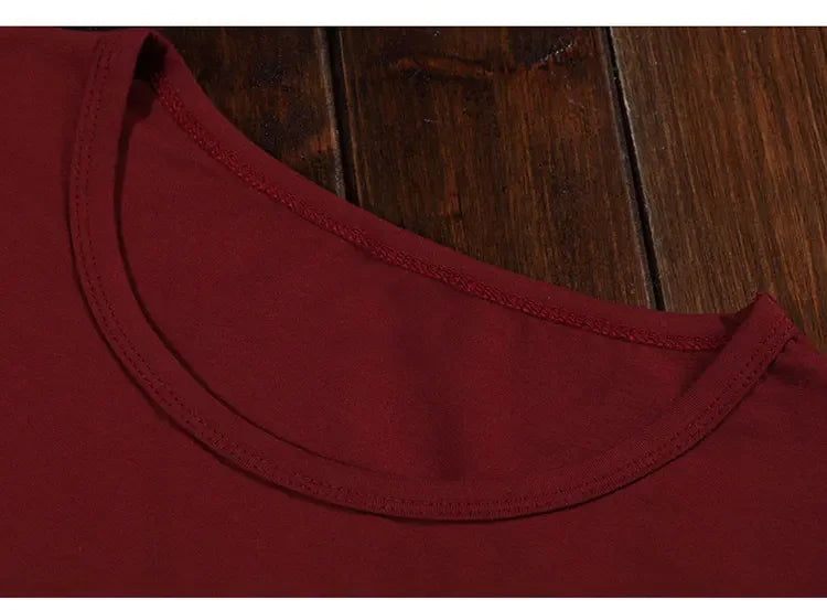 Men's Slim Fit V-Neck Polyester T-Shirt 2026