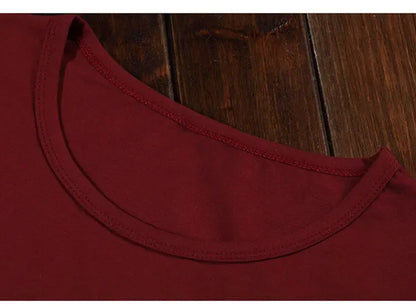 Men's Slim Fit V-Neck Polyester T-Shirt 2026