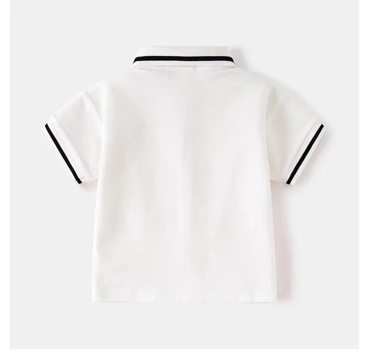 Boys' Bear Polo T-Shirt - Toddler Kids Top