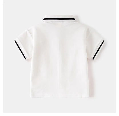 Boys' Bear Polo T-Shirt - Toddler Kids Top
