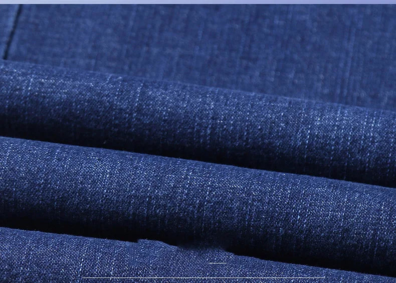 Men's Business Casual Slim Fit Jeans - Stretch Denim