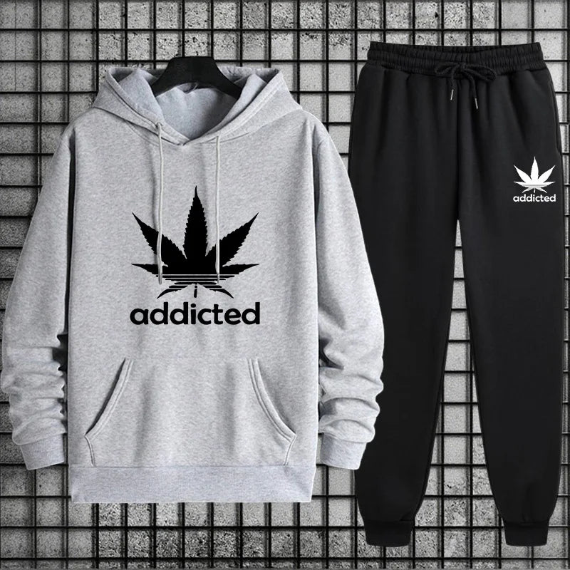 Men's Urban Hoodie & Sweatpants Tracksuit
