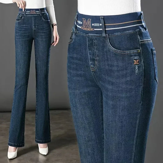 Women's Oversize Jeans 26-38 - Slim High Waist Skinny Denim Pants