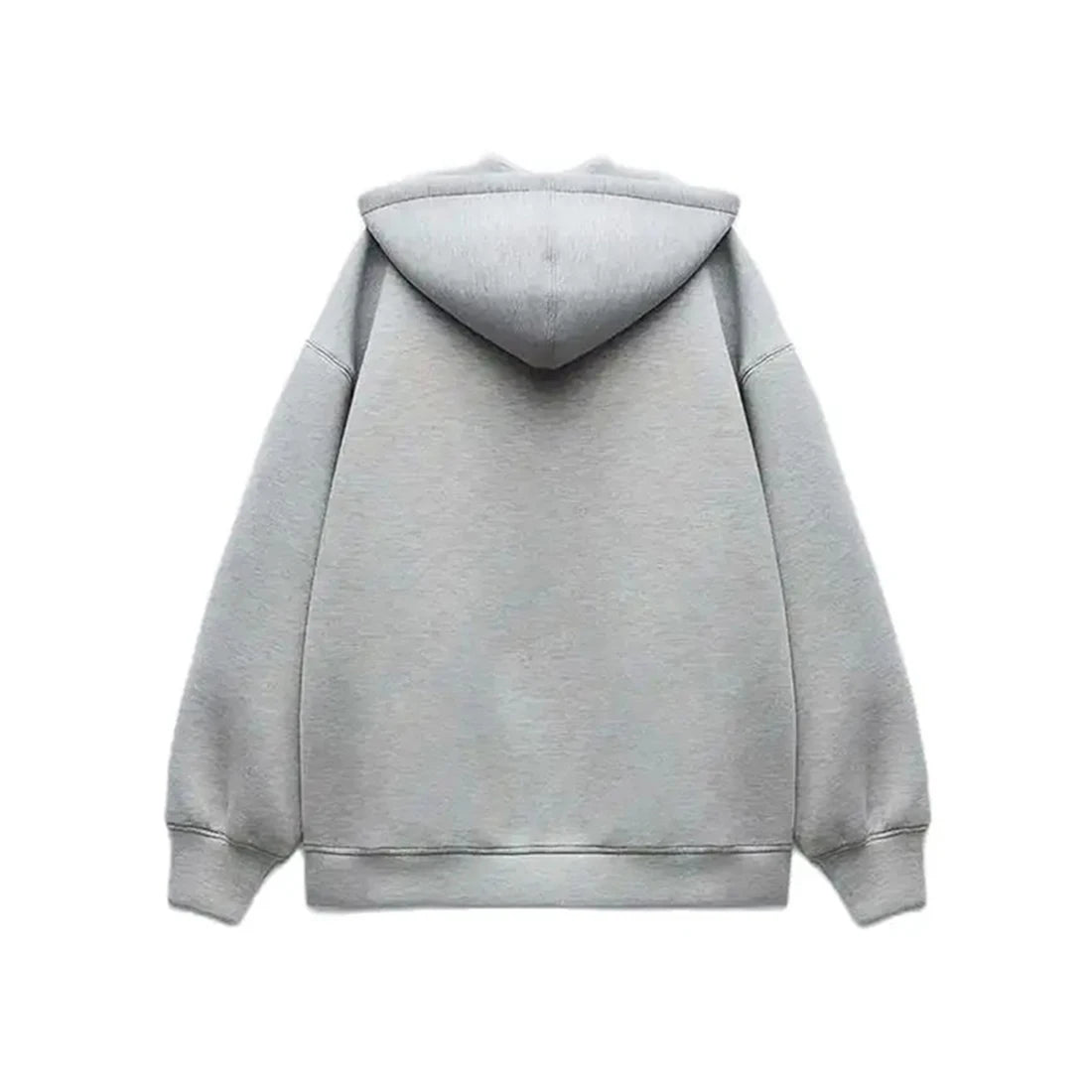 Women's Fashion Warm Hooded Jacket Fall Autumn Winter Gray