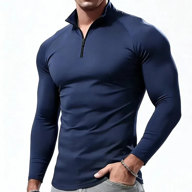 Men's Compression Gym Long Sleeve T-Shirt